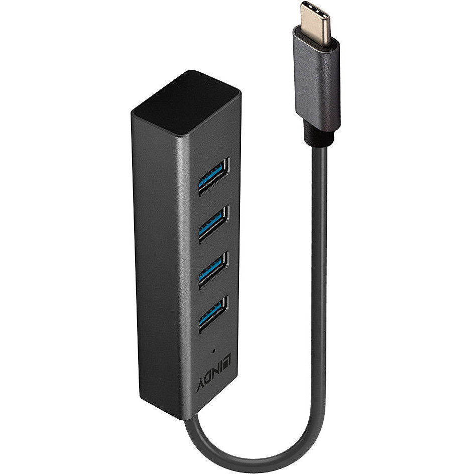 LINDY USB 3.2 Typ C Hub 4 Port