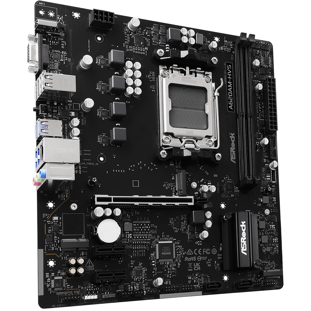 ASRock A620AM-HVS AM5 mATX HDMI DDR5