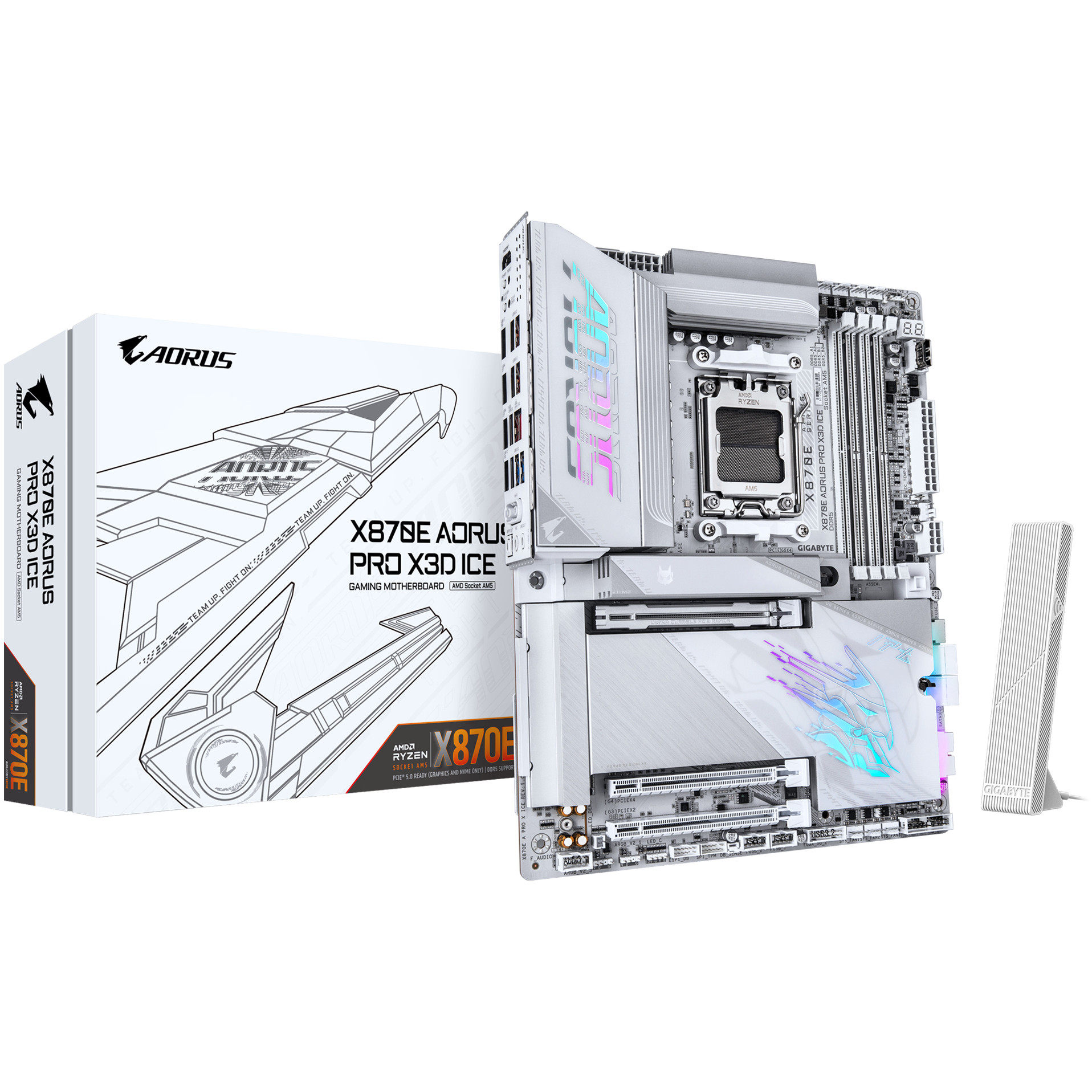 Gigabyte X870E AORUS PRO X ICE (X870,AM5,ATX,DDR5)