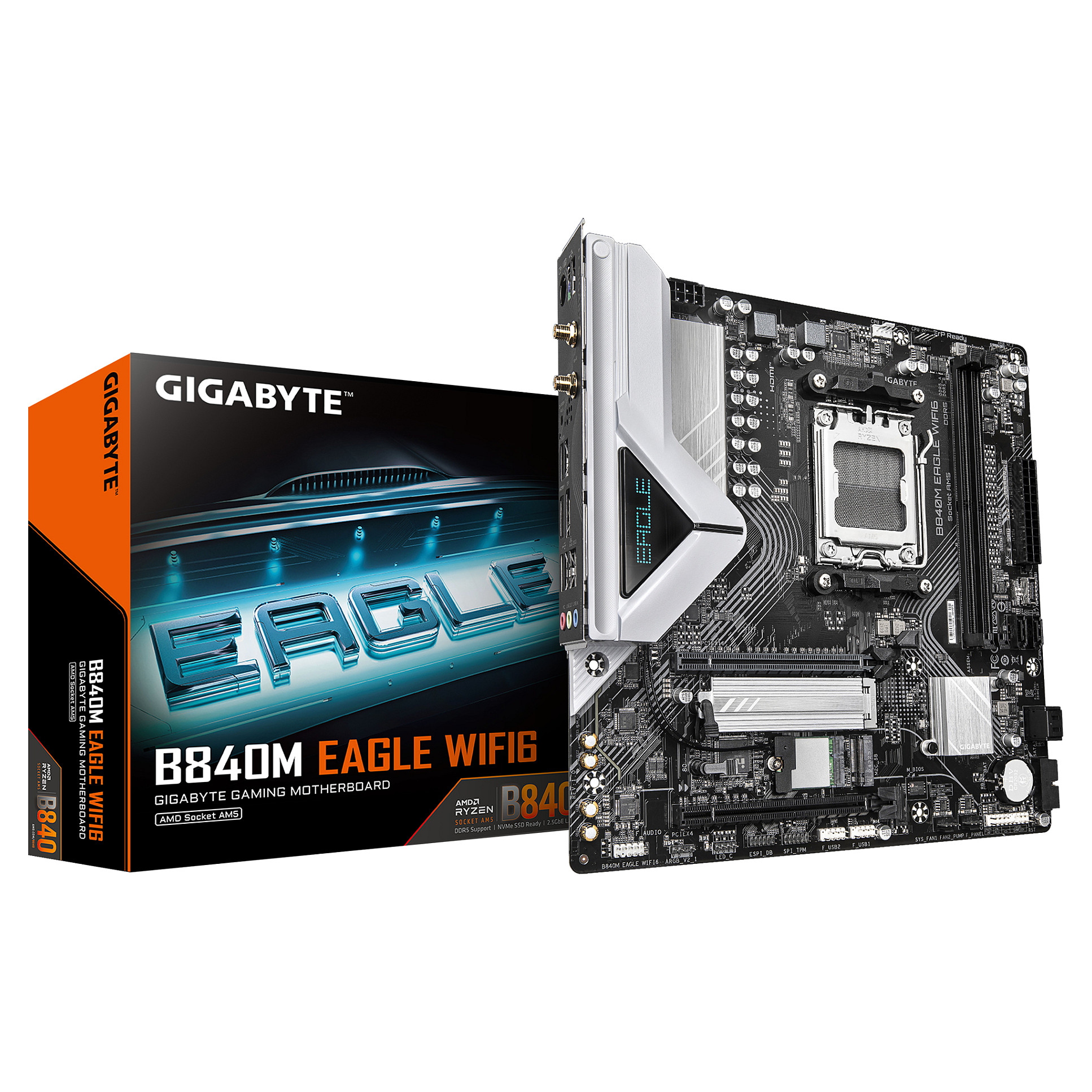 Gigabyte B840M EAGLE WiFi6 (B840,AM5,mATX,DDR5)