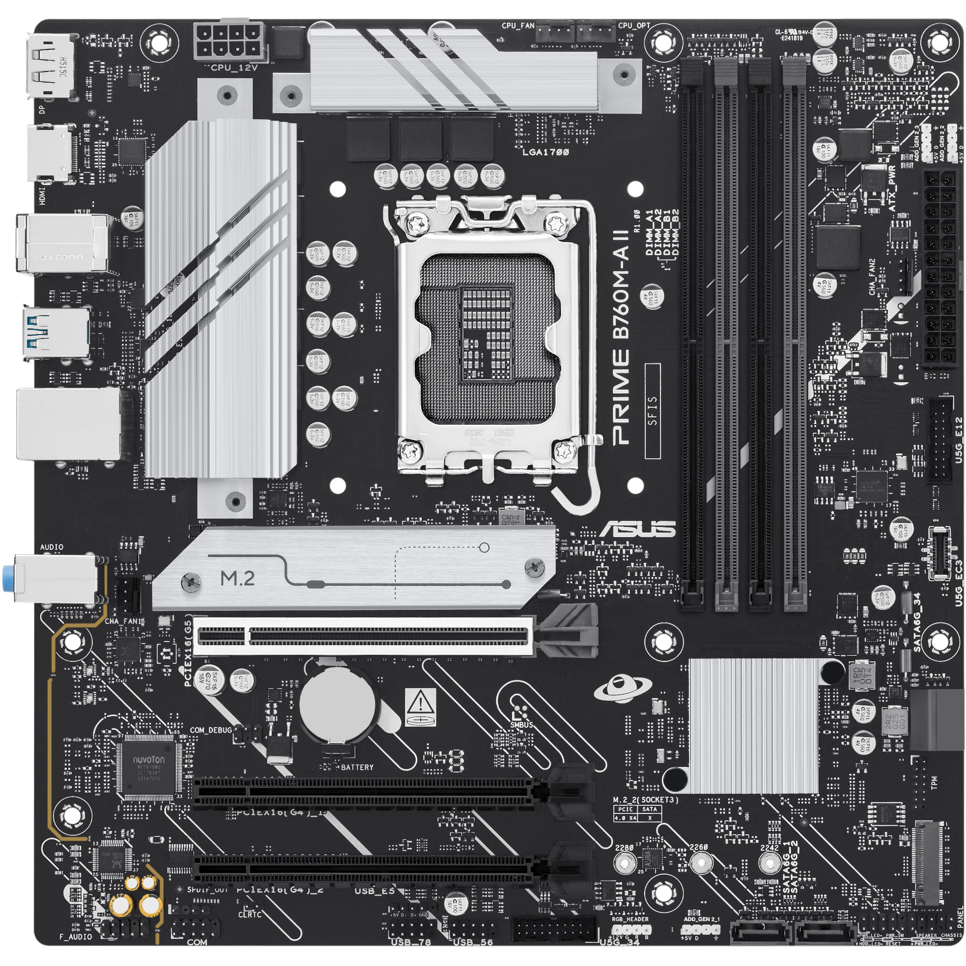 ASUS PRIME B760M-A II-CSM (1700) (D)