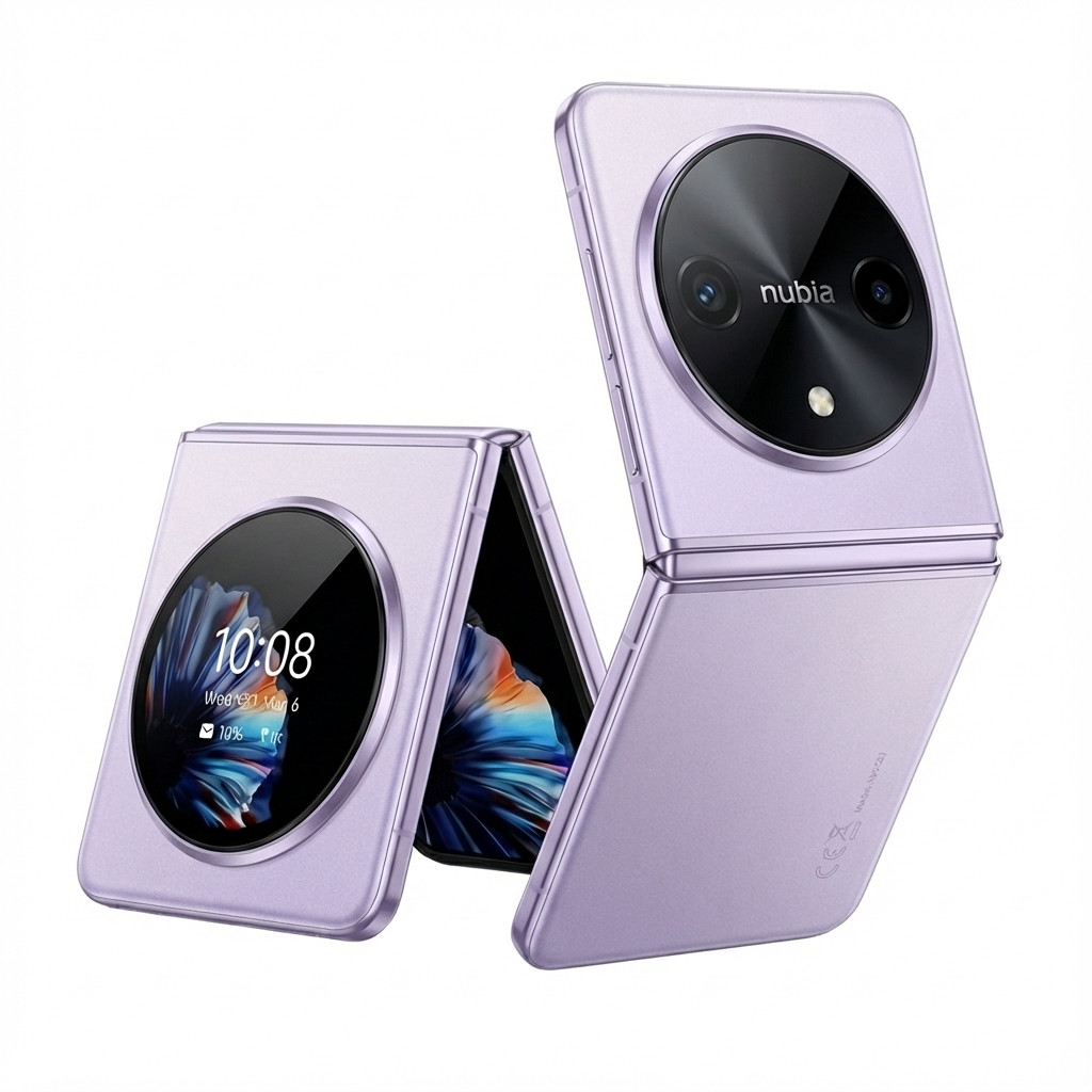 Nubia Flip 2 5G 8RAM 256GB lilac purple