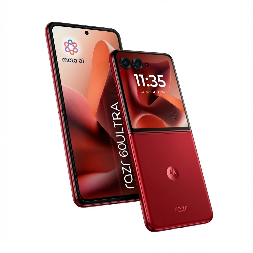 Motorola Razr 60 Ultra 5G 16RAM 512GB rio red