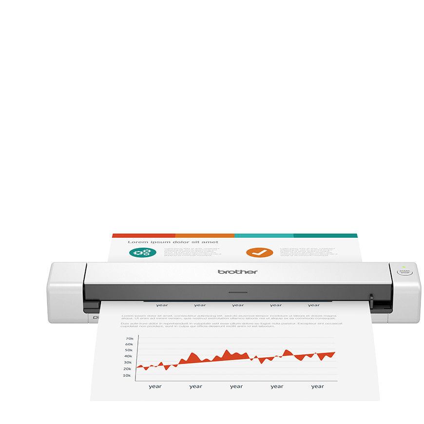 Brother DS-640 Mobiler-Scanner