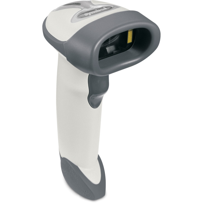Kasse Barcodescanner Zebra LS2208, 1D, SR, Multi-IF, Kit (USB), hellgrau