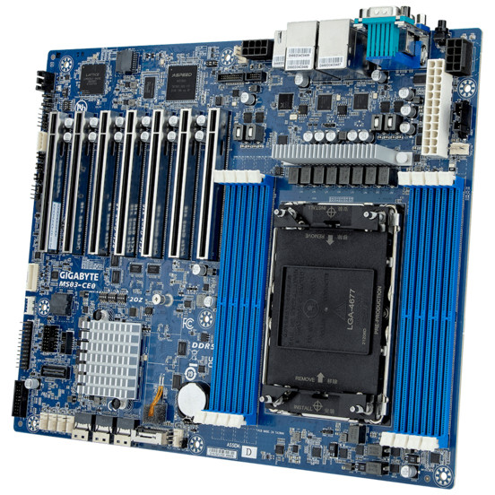 Gigabyte Mainboard MS03-CE0 (Rev. 1.x) ATX Sockel 4677 Bulk