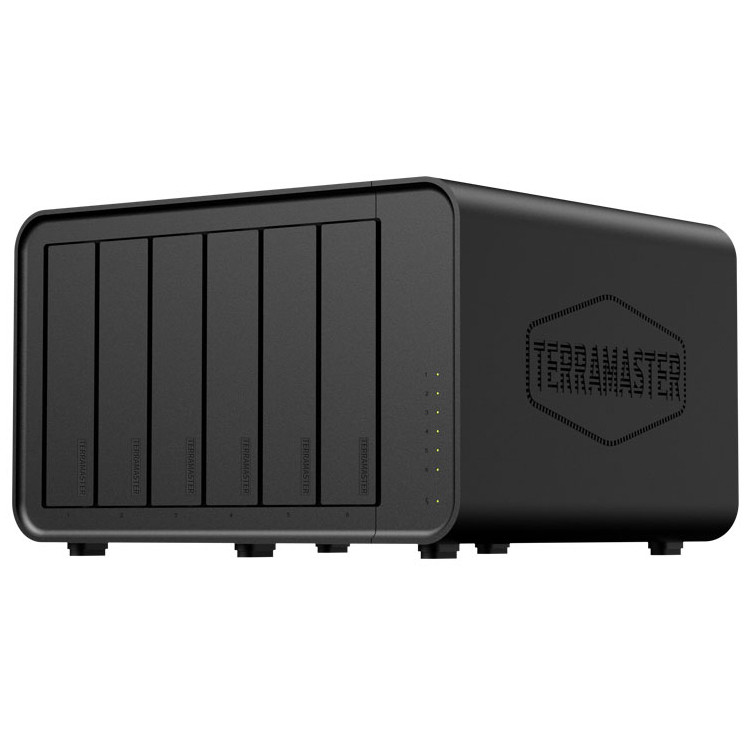 TERRAMASTER F6-424MAX 6bay NAS.10-Core-CPU.16GB DDR5.Diskles