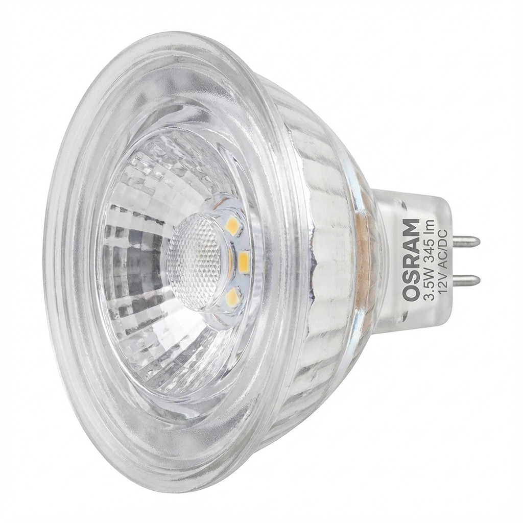 Osram LED MR163536 P 3.4W 930 GU5.3 Dimmbare Niedervolt-LED-Reflektorlampen