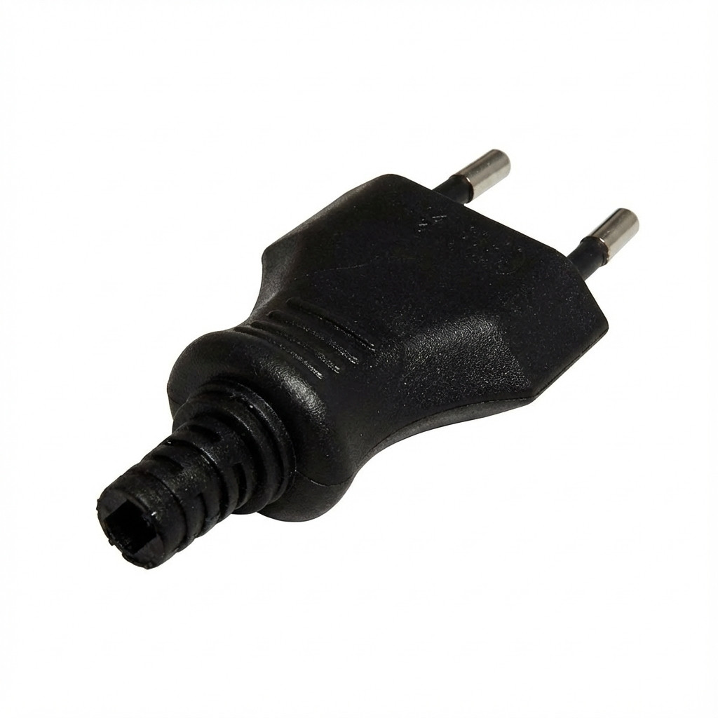 BACHMANN Euroflachstecker 2,5A/250VAC schwarz Montage