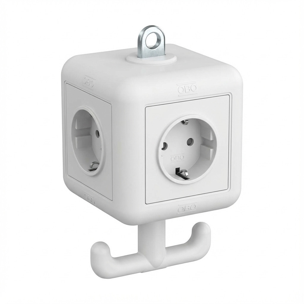 OBO VH4/N6 34904B1 Energieversorgungseinheit IP20 4xSchuko