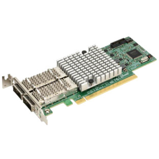 Supermicro Std LP 2-port 100G QSFP28,Mellanox ConnectX-4