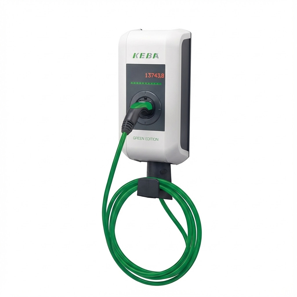 Keba KC-P30-EC240422-E00-GE c-series EN Type2 6m Cable 22kW - GREEN EDITION