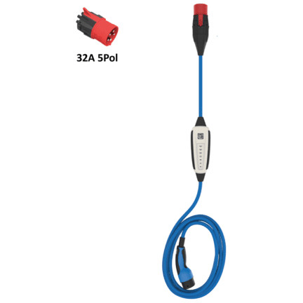NRJkick Mobile Wallbox 32A 5m Standard (22 kW, 5 Meter Kabel)
