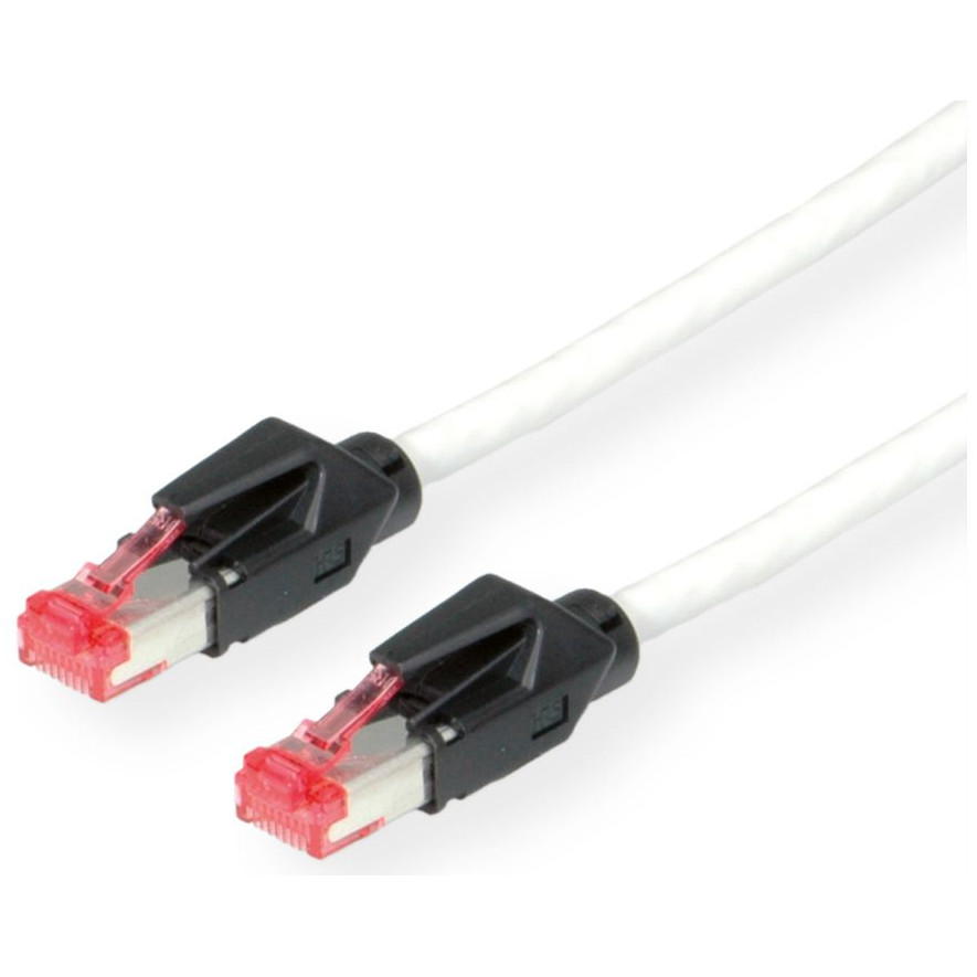 DRAKA Patchkabel Cat.6 (Class E) S/FTP, UC900 TM21, LSOH, grau, 7 m