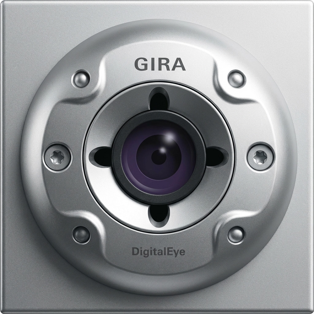 GIRA 126565 Farbkamera Farbe alu TX44 (WG UP) f.Türstation