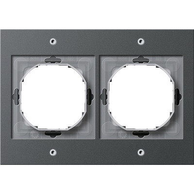 GIRA 021267 Rahmen 2f anthrazit TX44 (WG UP)