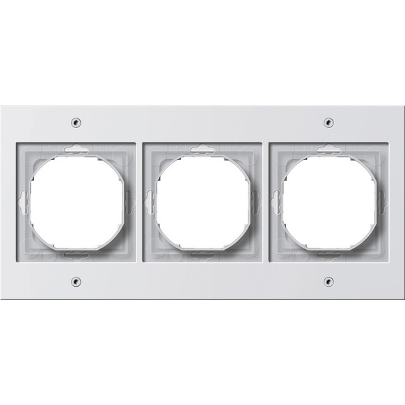 GIRA 021366 Rahmen 3f reinweiß TX44 (WG UP)