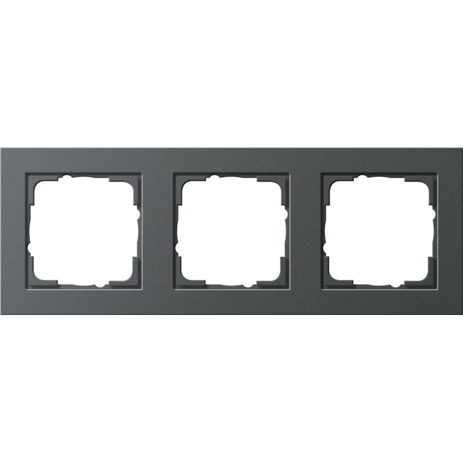 GIRA 021323 Rahmen 3f anthrazit E2 3-fach E2