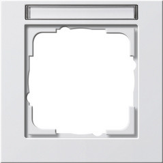 GIRA 109129 Rahmen 1f BSF reinweiß E2