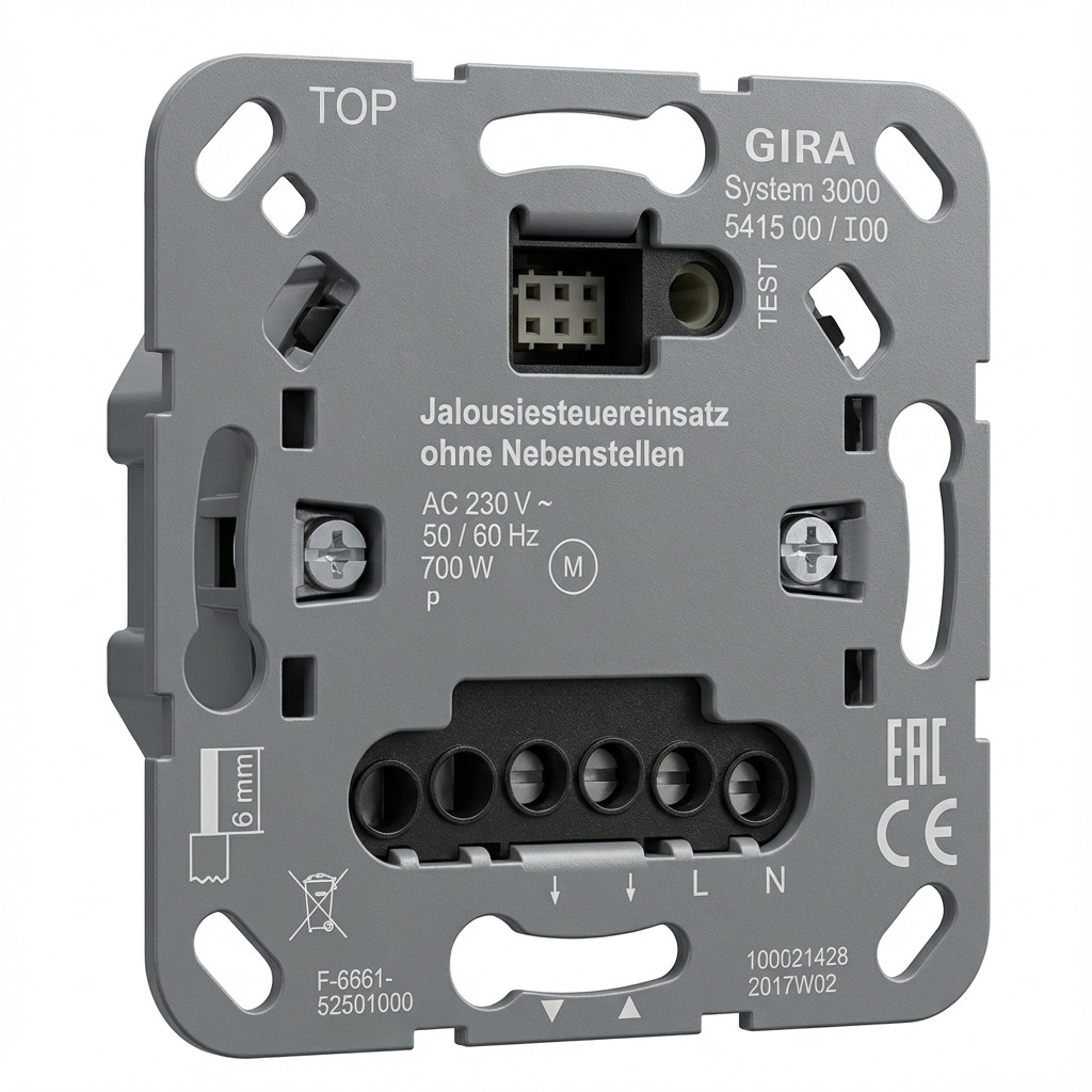 GIRA 541500 S3000 Jal.steuereins. o.Nebenst.eing. Einsatz