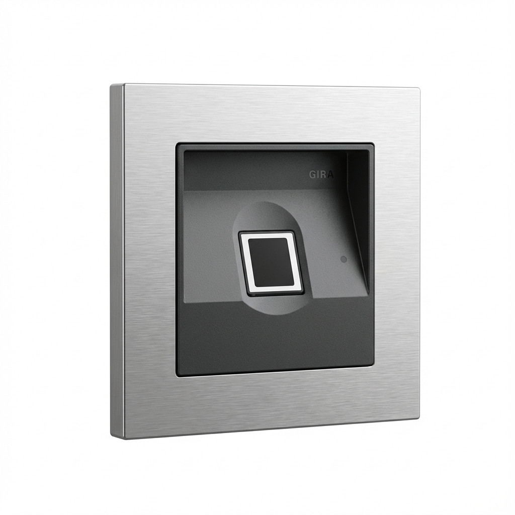 GIRA 5551920 Gira Keyless In Fingerprintmodul System 106 Edelstahl