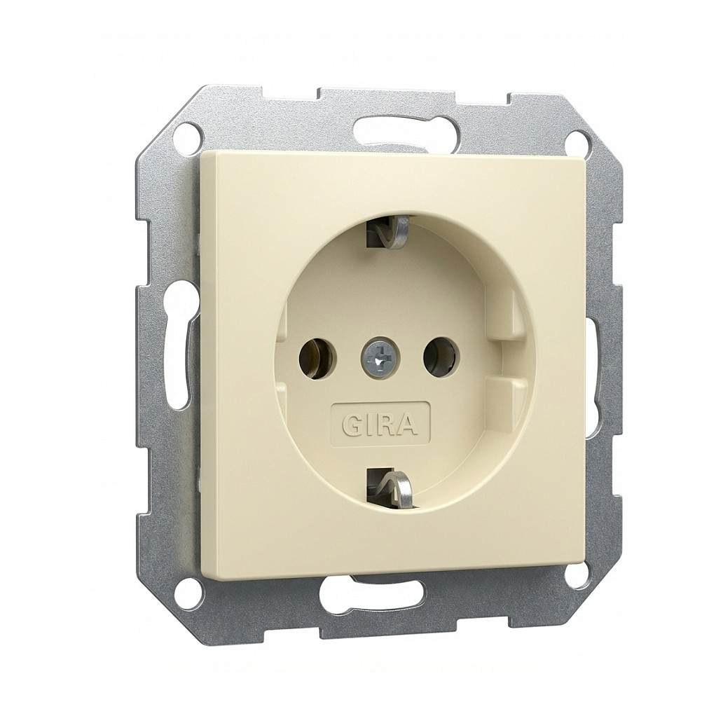 GIRA 418801 SCHUKO System 55 Cremeweiß
