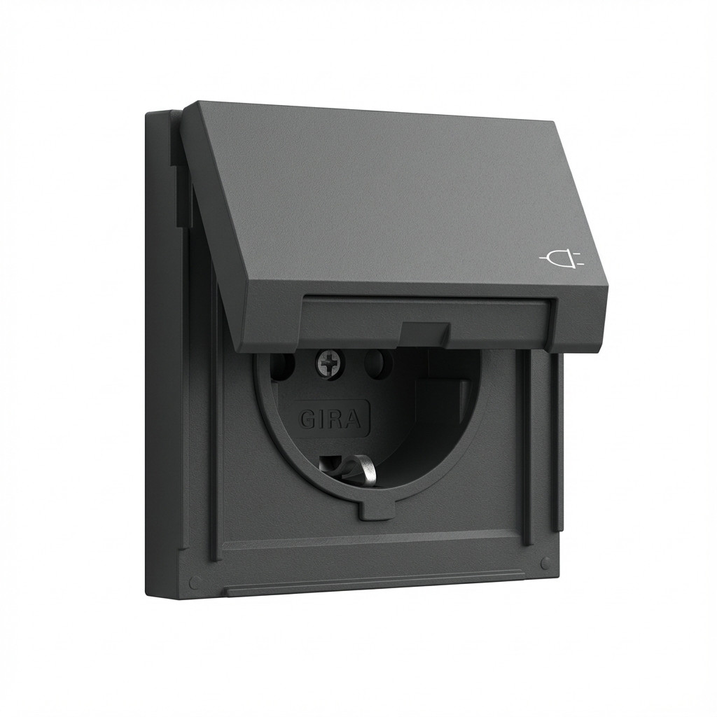 GIRA 445467 SCHUKO KD Gira TX_44 Anthrazit