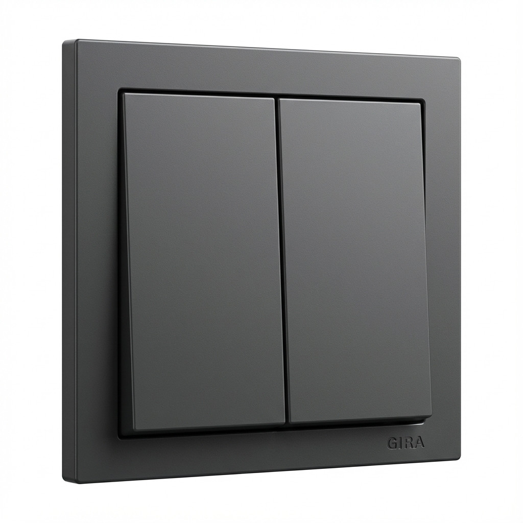 GIRA 329528 Wippe 2f System 55 Anthrazit