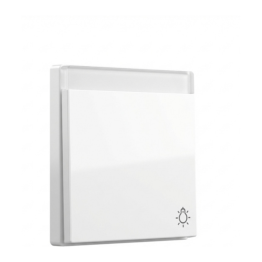 GIRA 367303 Wippe Symb. Klingel + BSF System 55 Reinweiß