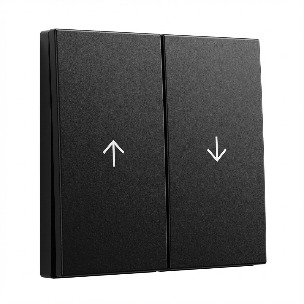 GIRA 3294005 Wippe 2f Pfeil System 55 Schwarz m