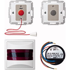 MERTEN MEG4849-1419 Behinderten-WC-Set m Netzteil für Unterputz