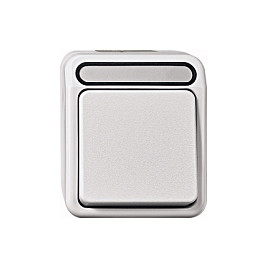 MERTEN MEG3150-8029 Taster. Schließer 1-polig. lichtgrau. AQUASTAR