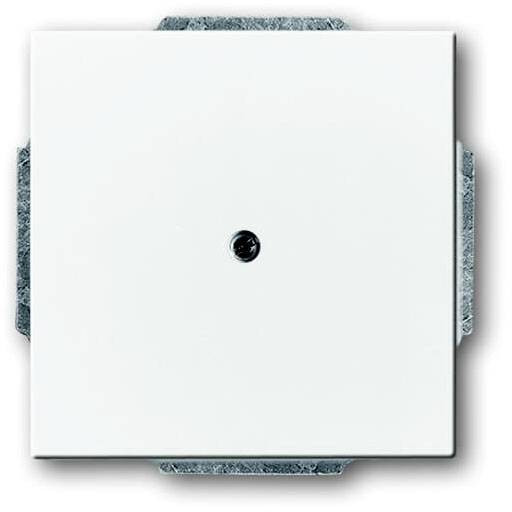 BUSCH JAEGER BJ 1742-84 Blindzentralscheibe Daten- Kommunikations-Technik studioweiß