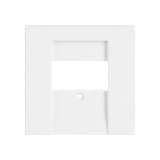 BUSCH JAEGER BJ 1766-84 Abdeckung f.TAE Daten- Kommunikations-Technik studioweiß