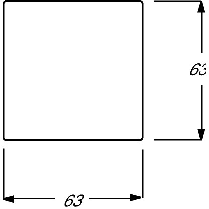 BUSCH JAEGER BJ 1786-81 Abdeck.f.Aus/Wechsel/Kreuz- Schalter Taster future linear anthrazit