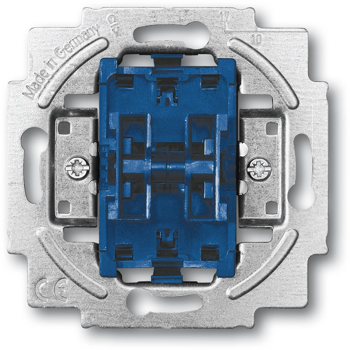 BUSCH JAEGER BJ 2000/6/6 US-101 Doppel-Wechsel-Schalter UP Einsatz