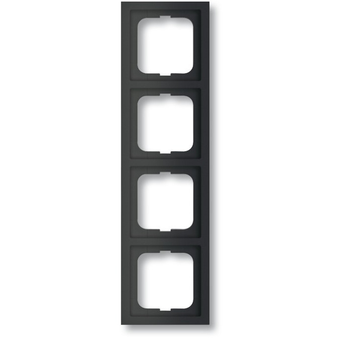 BUSCH JAEGER BJ 1724-885K Rahmen 4f future linear schwarz matt