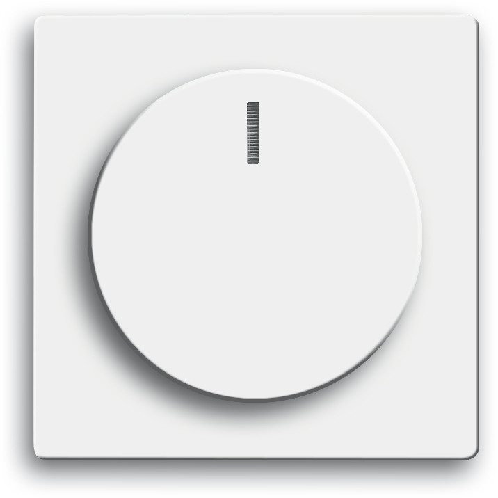 BUSCH JAEGER BJ 6540-84-102 Bedienelement f.Dreh- Dimmer -102 Busch-Dimmer studioweiß