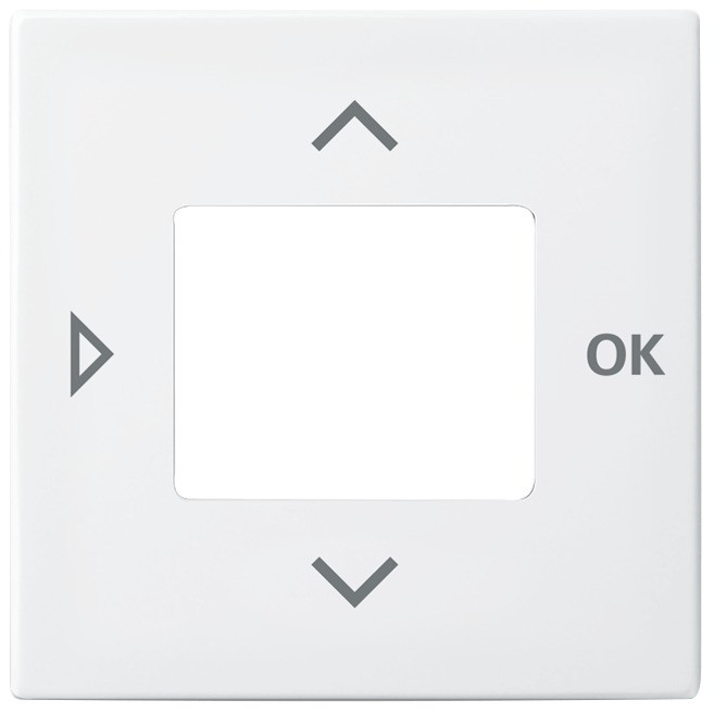 BUSCH JAEGER BJ 6435-914 Zentralscheibe m.Aufdruck f. Jalousiesteuerung/Zeitschaltuhren