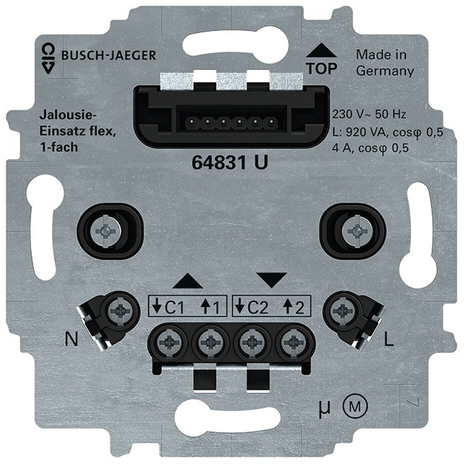 BUSCH JAEGER BJ 64831 U Jalousie-Einsatz flex