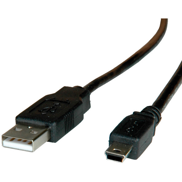 ROLINE USB2.0 KABEL A-5PMINI 0 8M
