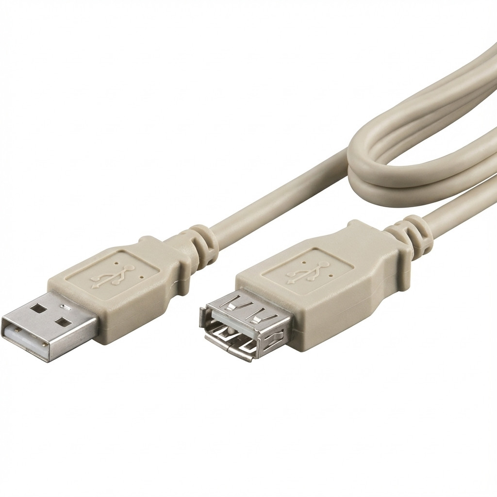 USB2.0 KABEL A-A 0 8M