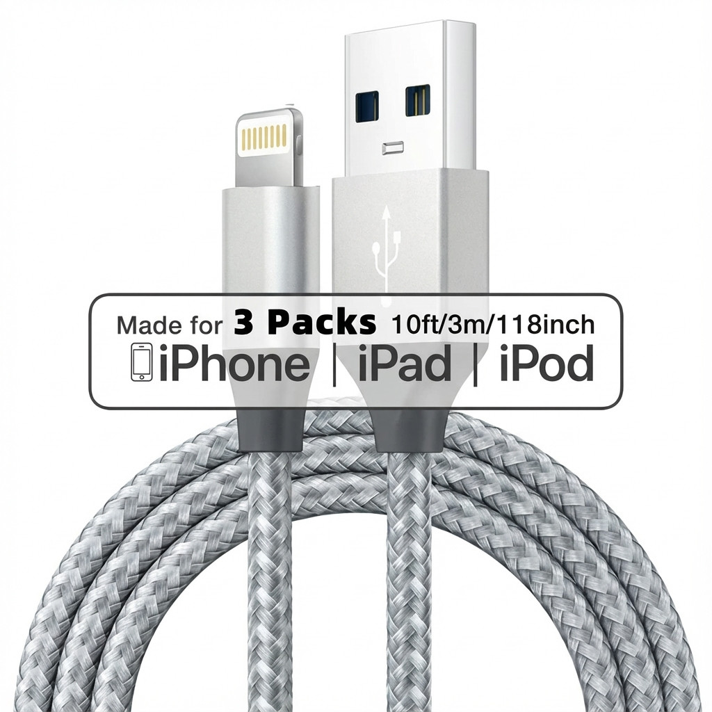 8PIN/USB LADE-/SYNCHROKABEL