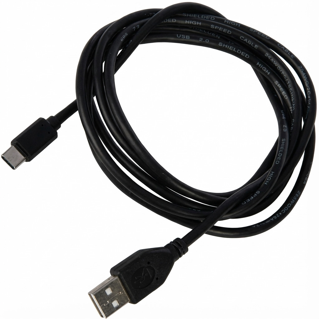 USB2.0 KABEL C-A SLBR-SW 1 8M