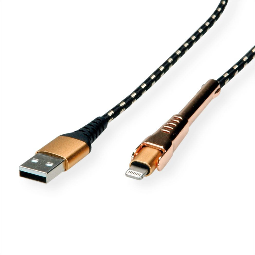 ROLINE GOLD USB 2.0 Sync- & Ladekabel 1m