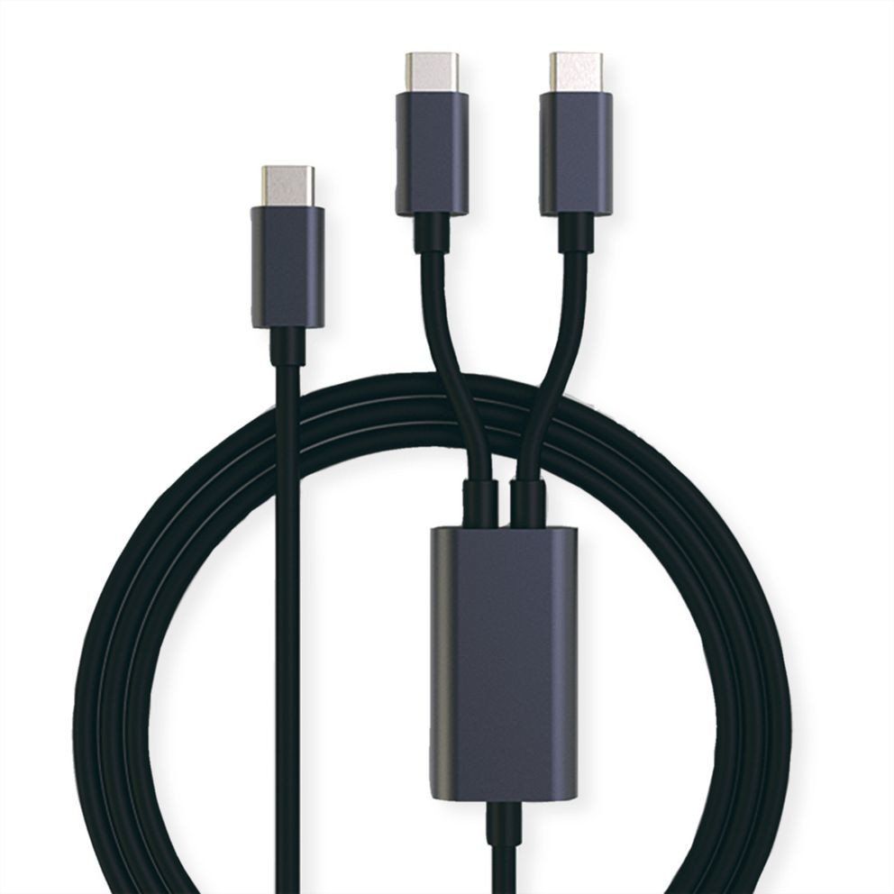 USB-C SPLIT-LADEKABEL 1 8M