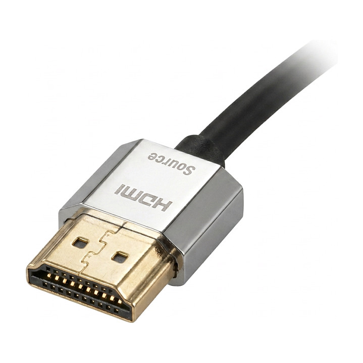 LINDY HDMI High Speed Kabel CROMO Slim Ethernet A/A 4.5m