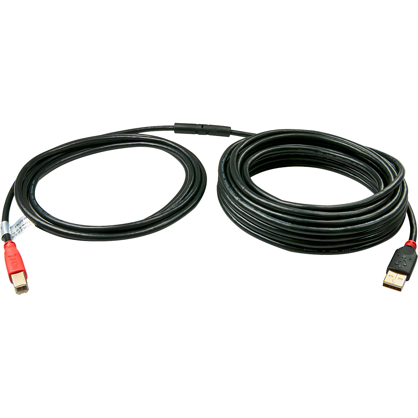 LINDY USB 2.0 Aktiv-Kabel Typ A/B M/M 10m