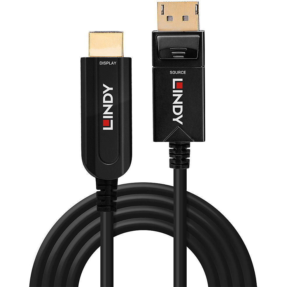LINDY Displayport 1.2 auf HDMI 18G AOC Kabel 10m