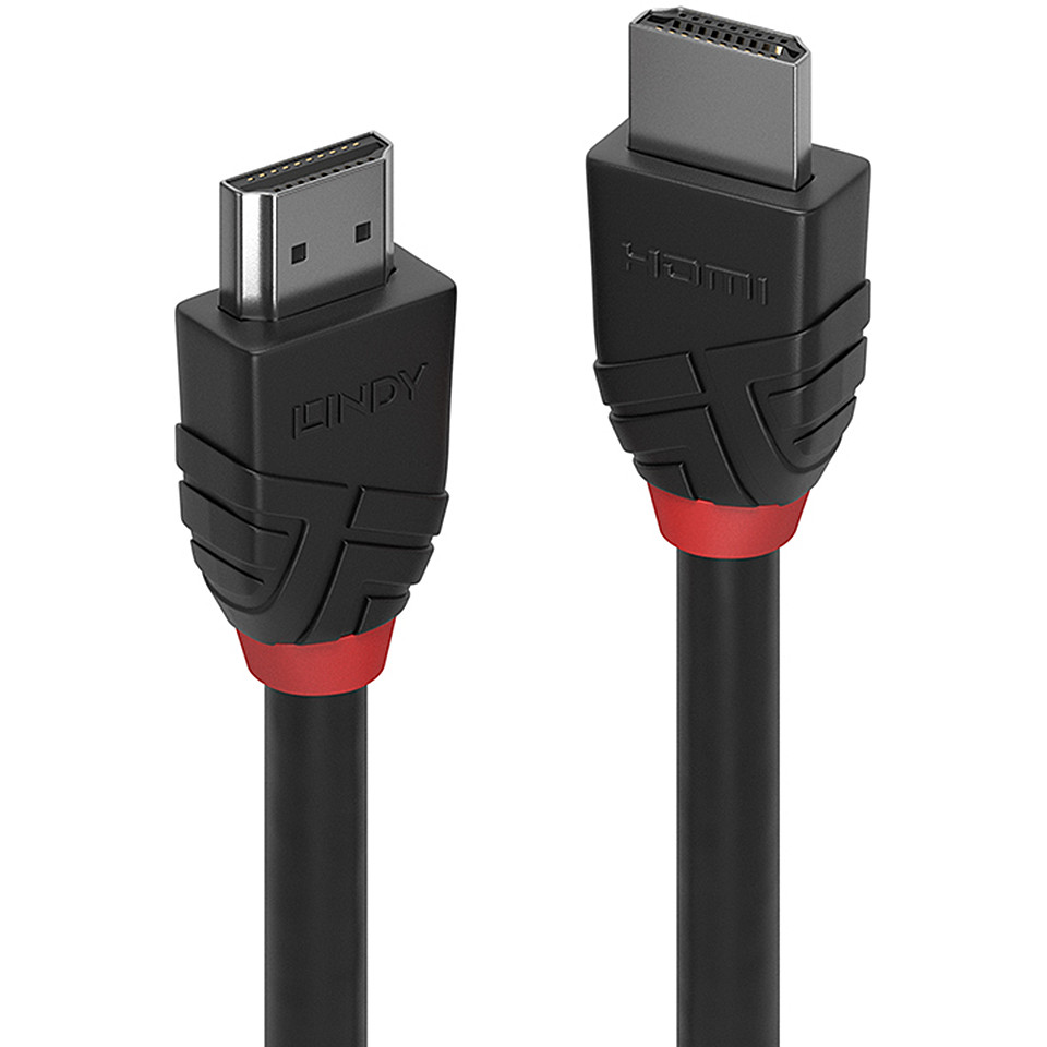 LINDY HDMI High Speed Kabel Black Line 5m
